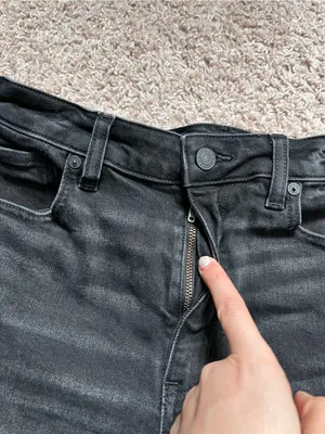 American Eagle Denim High Rise Shorts thumbnail 2