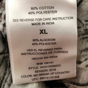 Field & Stream XL L/S Camouflage V-Neck Top thumbnail 7