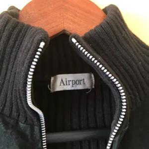 Vintage Airport Jacket Womens Small Leather Fabric Y2K Grunge Whimsigoth Retro thumbnail 3