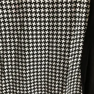 Fab Alley Houndstooth Body Con Long Sleeve Dress‎ thumbnail 3