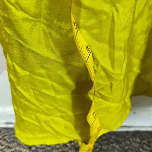 Paulmi & Harsh Maxi Dress Womens Large Mustard Yellow Spaghetti Strap Summer‎ thumbnail 5