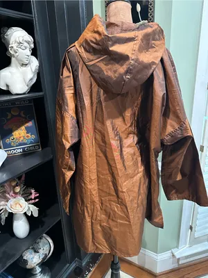 Totes Bronze Metallic Packable Raincoat – One Size (XS–2XL) thumbnail 6