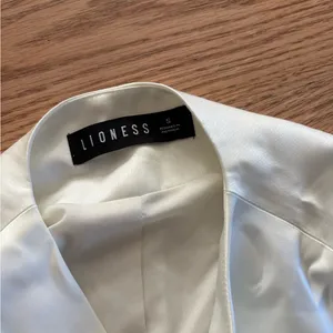 Lioness white satin vest top thumbnail 3