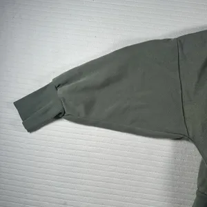 Old Navy Women’s XL Olive Green Just Vibing Graphic Cropped Sweatshirt thumbnail 6