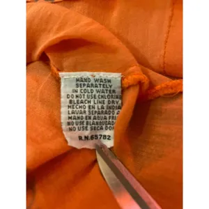 Peppermint Bay Swim Cover Up Womens XL Used Pullover Sequins Salmon Gray thumbnail 9