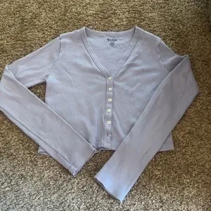 John Galt Ribbed cotton long sleeve thumbnail 1