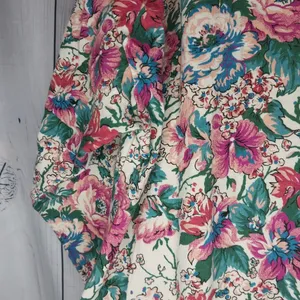 Victoria's Secret Gold Label Vintage 90's Floral Pull-Over Pajama Dress thumbnail 5