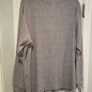 NWOT Open Edit Size S Oversized gray Ribbed Knit Button Front Cardigan Sweater thumbnail 9