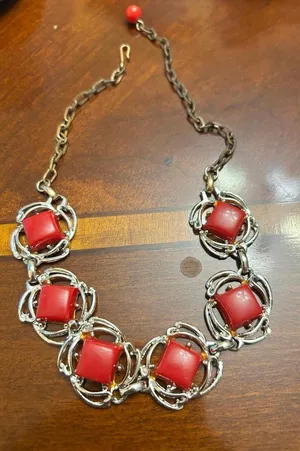 Vintage custom fashion jewlery necklace unique thumbnail 1