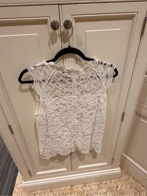 Generation Love Ivory Floral Lace Camisole thumbnail 4