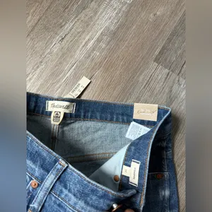 NWT Madewell High Rise Stove Pipe Denim Jeans Relaxed Fit Straight Blue Size 30 thumbnail 4