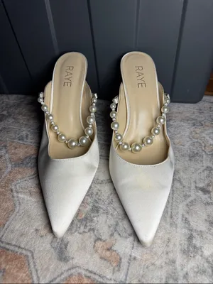REVOLVE Reception Heel in Ivory-
RAYE thumbnail 3