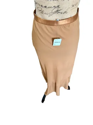 Free People Intimately Asymmetrical Ruffle Hem Slip Skirt Size M NWT thumbnail 4