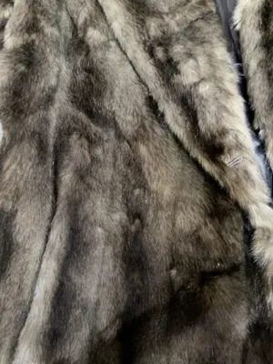 Vintage Hillmoor New York Faux Fur Coat Brown Modacrylic Made in USA thumbnail 7
