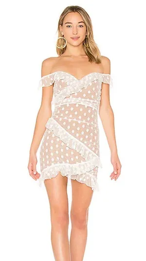 Majorelle Revolve  Polka Dot Dress thumbnail 1