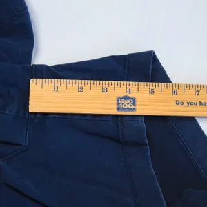 J.Crew Chino Shorts Women 10 Navy Blue Cotton Twill Mid Rise 4 Inseam Casual thumbnail 5