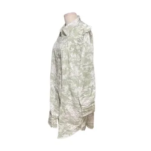 Roller Rabbit Caxias Darya Dress Sage Green White‎ Floral Size Medium thumbnail 6