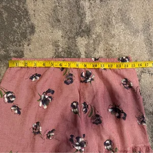 Women’s Floral Red Shorts(Source Unknown) thumbnail 3