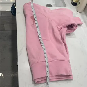 Ami De Coeur-Embroidered Sweatshirt In Pink thumbnail 15
