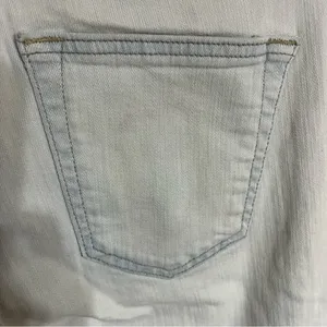 Women's Abercrombie & Fitch‎ Super Skinny Size 28 X 30 White Denim Jeans thumbnail 11