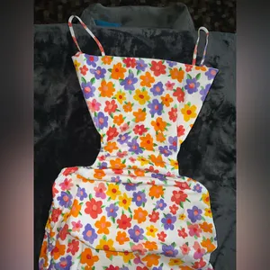 Peppermayo Summer Air Linen Mini Dress in Blooming Size 6 New with tag thumbnail 8
