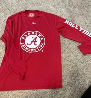 Drake Long Sleeve University of Alabama Shirt thumbnail 1