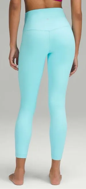 Lululemon Women’s Align High-Rise Pant Legging 25" Yoga in Cyan Blue Size 4 thumbnail 2