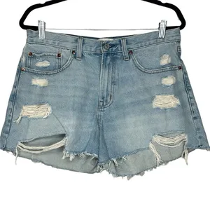 Abercrombie & Fitch Boyfriend Denim Short Mid Rise Size 30 / 10 thumbnail 1