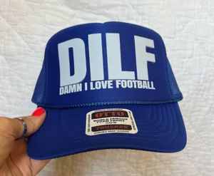 Damn I love football trucker hat thumbnail 1