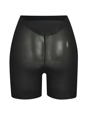SKIMS Black Onyx Sheer Sculpt Low Back Shaping Shorts thumbnail 3