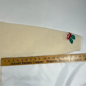 Orvis Manchester Vermont Antique 1940 100% Wool Cardigan Women’s Medium thumbnail 5