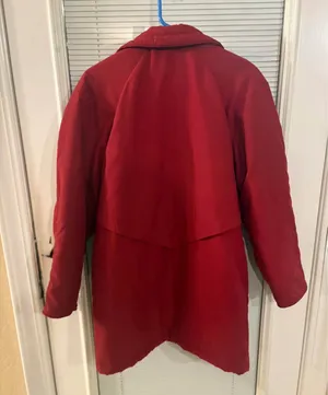 Larry Levine Microfibre women's jacket in red, size XS, made of 100% polyester shell thumbnail 2