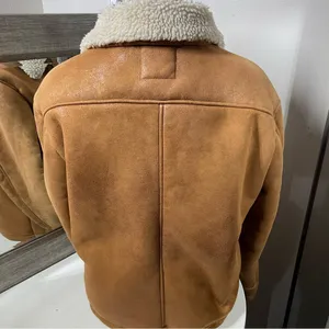 thick faux sherpa lined coat size xl thumbnail 8