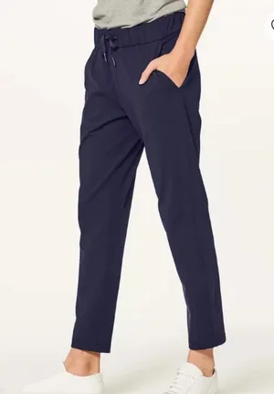 Lululemon On The Fly Woven Pants Navy Women’s 4 thumbnail 3