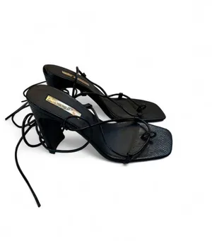 BILLINI Super Sexy Strappy High Heel Sandals Black Size 8 thumbnail 3