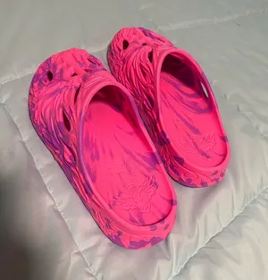 Puma Marbled Pink Slip-On Clog thumbnail 1