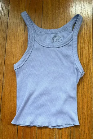 Urban Outfitters Cropped Lavender Tank Top thumbnail 1