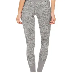 Alo Yoga Alosoft Lounge Leggings Grey Athletic Athleisure Size X-Small thumbnail 4