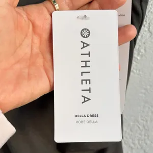 Athleta Della Dress gray Midi Dress thumbnail 3