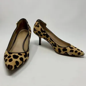 Tory Burch Elizabeth Calf Hair Pump Leopard‎ Print thumbnail 4