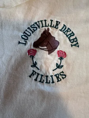 Vintage Kentucky derby horse shirt thumbnail 2