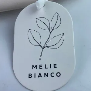NEW Melie Bianco Alexandra Cream Faux Leather Vegan Zip Hobo Handbag One Size thumbnail 5