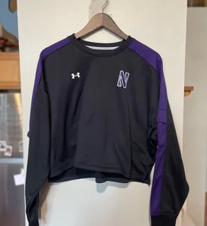 Northwestern Cropped Sweatshirt thumbnail 1