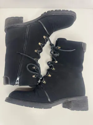 Stuart Weitzman Black Gore-Tex Side Zip Boots Womens Size 7B thumbnail 6