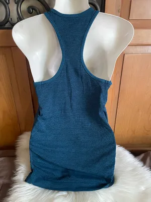 Athleta Deep Teal Racerback Tank   thumbnail 4