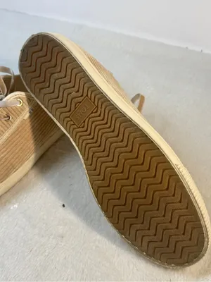 Toms Corduroy Carmel lace up sneaker womens 8 thumbnail 8