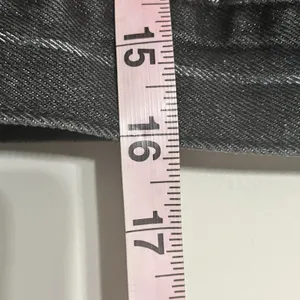 PACSUN Women's Cropped Denim Jacket‎ Size XS/S Black With White Stripes thumbnail 7