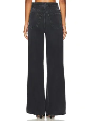 NWT AGOLDE Dame in Hitch High Rise Wide Leg Relaxed Rigid Denim Jeans 25 thumbnail 14