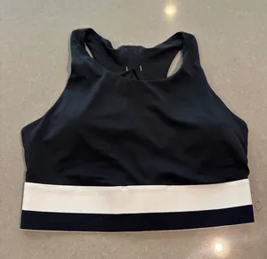 Fabletics Black High‎ Neck Racerback Sports Bra Activewear no tag, small thumbnail 1