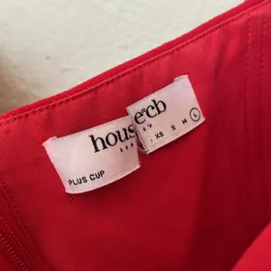 HOUSE OF CB‎ 'Lydia' Red Rose Plunge Corset NWOT size L D- DD thumbnail 6